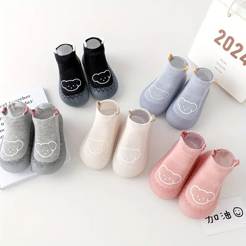 Bearfoot Sneakers Peuters – Flexibel, Ademend & Antislip met Schattig Beer Design