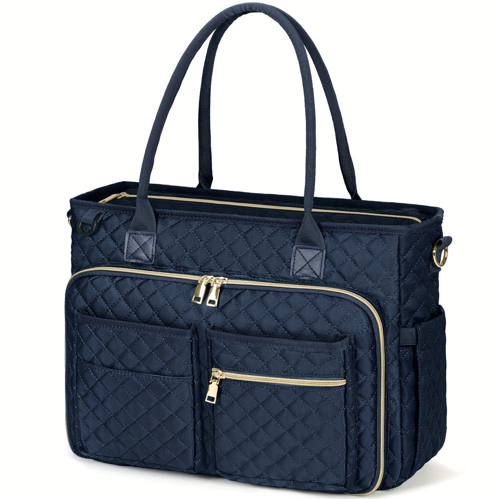 Laptoptas dames 15,6 inch gevoerd – crossbody, isolerend vak, trolleyband | werktas