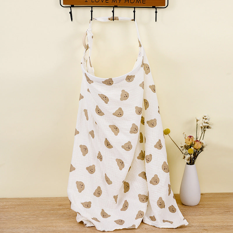 NurtureCover Verstelbare Borstvoedingsschort – Comfortabel, Draagbaar & Multifunctioneel voor Moeders en Baby’s