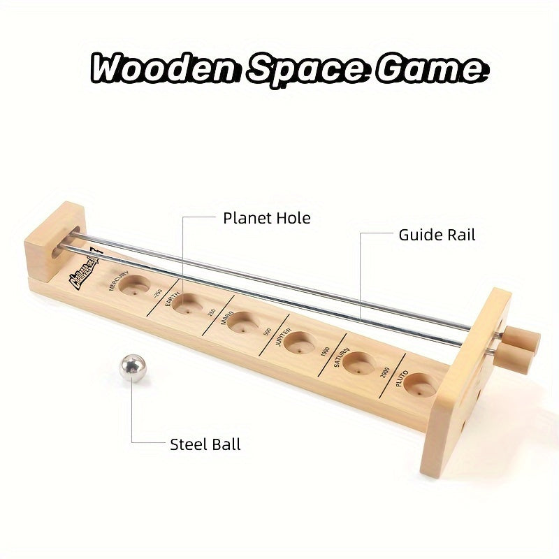 OrbitRoll Houten Stickball Spel – Precisie Spel