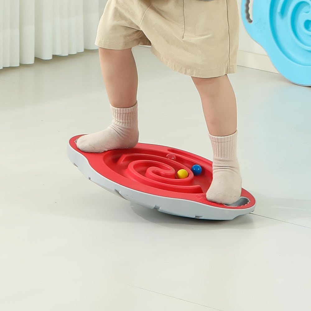 Balansbord met Doolhof voor Thuisfitness & Yoga – Antislip Stabiliteitstrainer voor Core, Coördinatie en Evenwicht