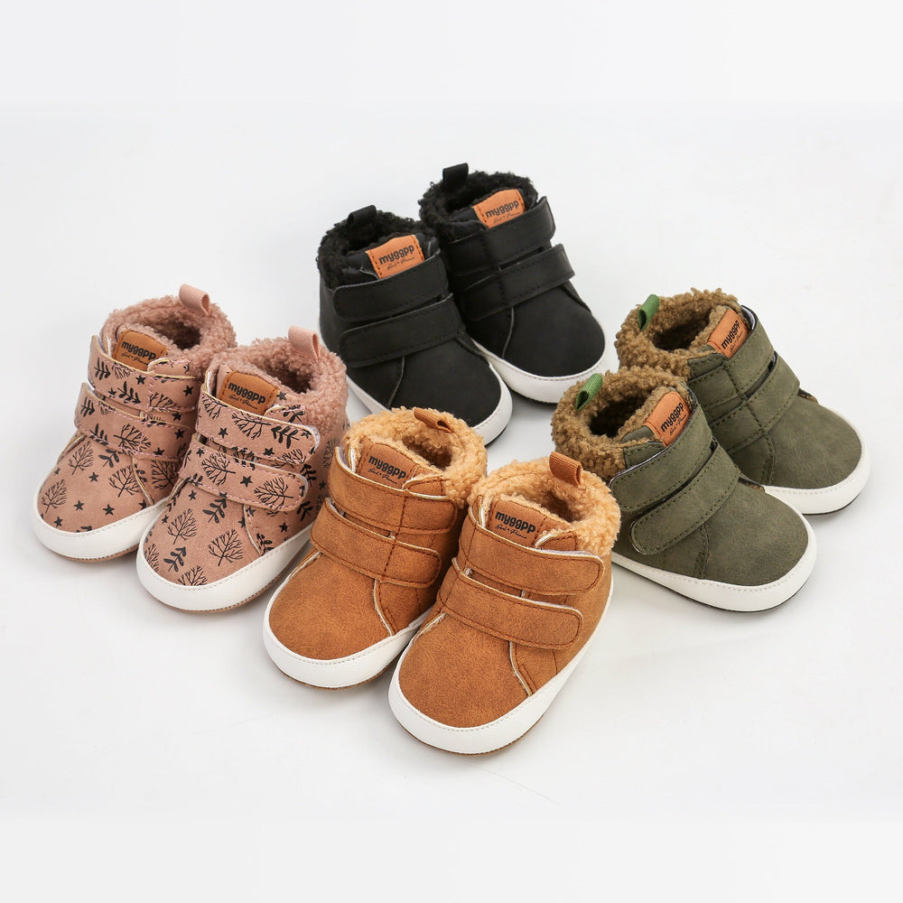 Warme Babyboots – FrostStep Winter Schoentjes met Klittenband voor Baby’s