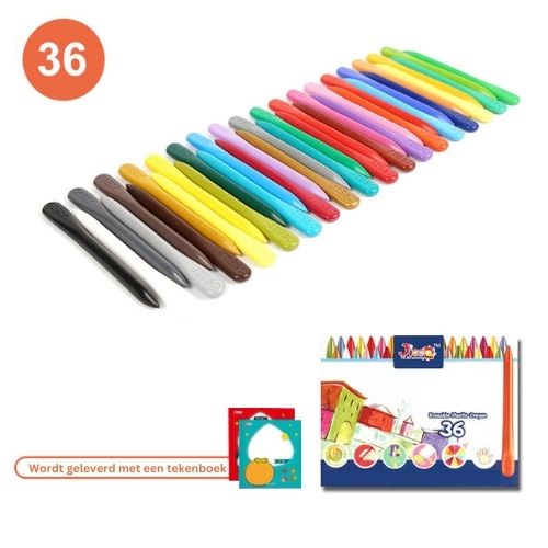 ColorCraft Uitwisbare Kleurpotloden Set – Veilige Niet-Giftige Kleuren voor Creatieve Kinderen