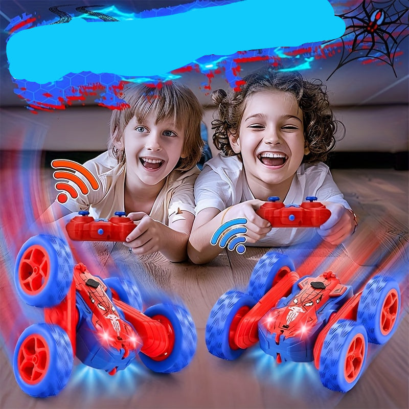 360° RC Stuntauto met LED – Flip, Spin en Oplaadbaar voor Eindeloos Speelplezier