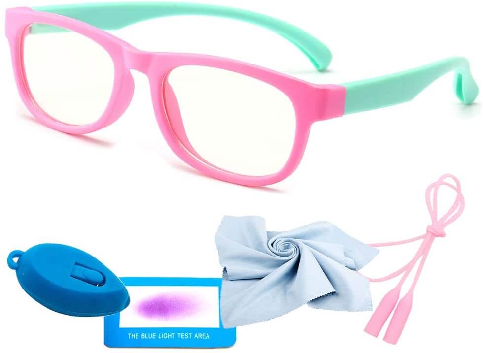 LuminoGuard Kinderbril Blauwlichtfilter – Bescherming tegen schermen voor kinderen – Comfortabel en stijlvol