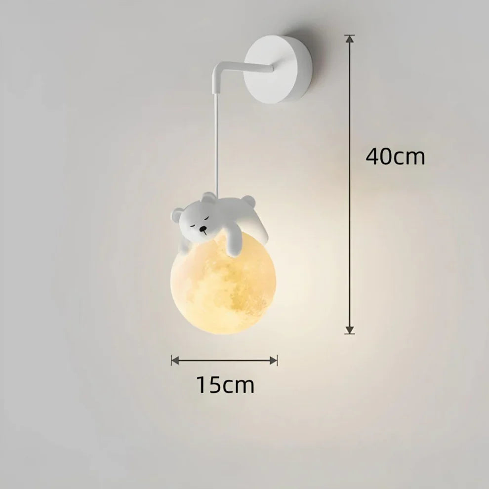 Kinderkamer Hanglamp Beer of Konijn – Warm LED Licht Babykamer