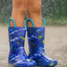 Regenlaarzen met lus voor makkelijk aantrekken – waterdicht, antislipzool, licht | kinderlaarzen