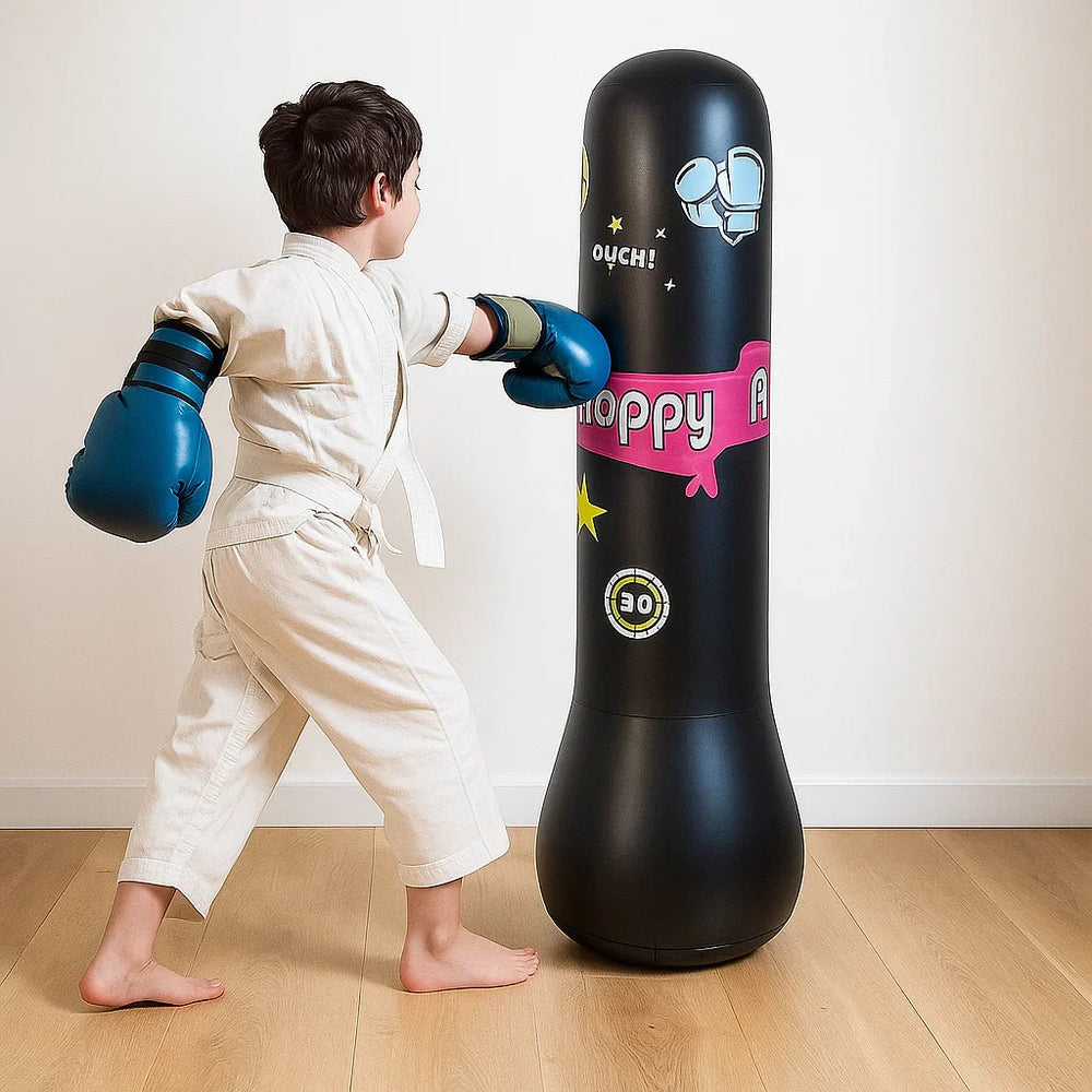 PowerPanda Kinder Punch Bag – Veilig Binnenspeelgoed voor Energie, Coördinatie & Zelfvertrouwen