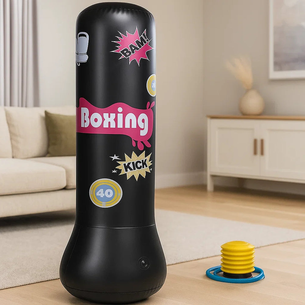 PowerPanda Kinder Punch Bag – Veilig Binnenspeelgoed voor Energie, Coördinatie & Zelfvertrouwen