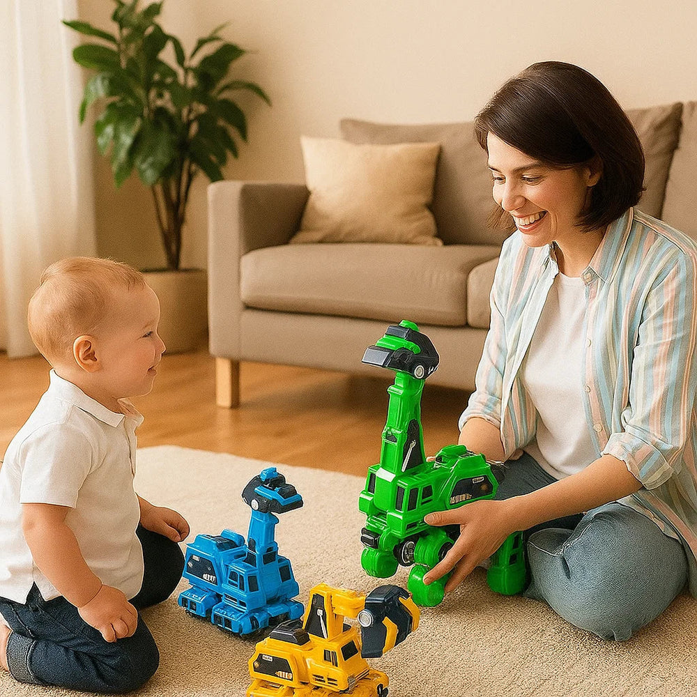 Roarscape MorphRider – Transformer Dino Auto voor Kinderen | Interactief Speelgoed met Actie & Fantasie