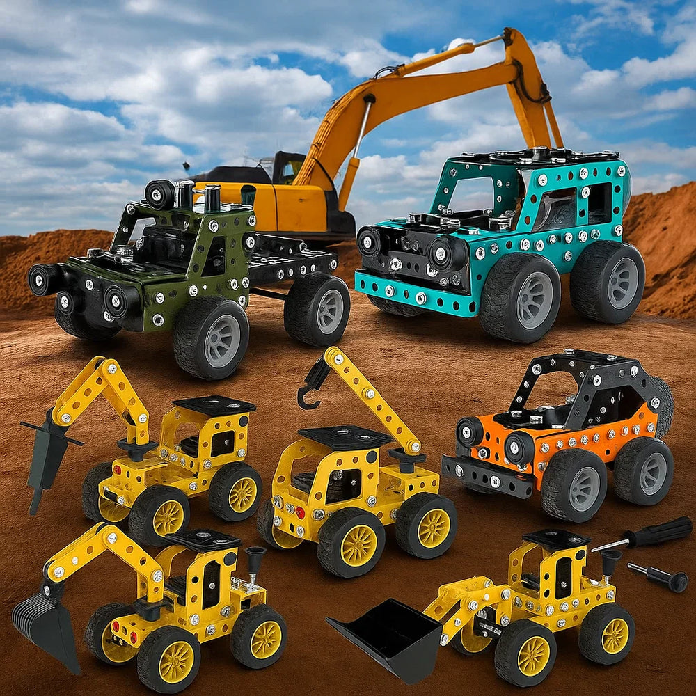 Axion Craft ForgeRider Construct Kit – Metalen Bouwset voor Technisch en Creatief Voertuig Bouwen