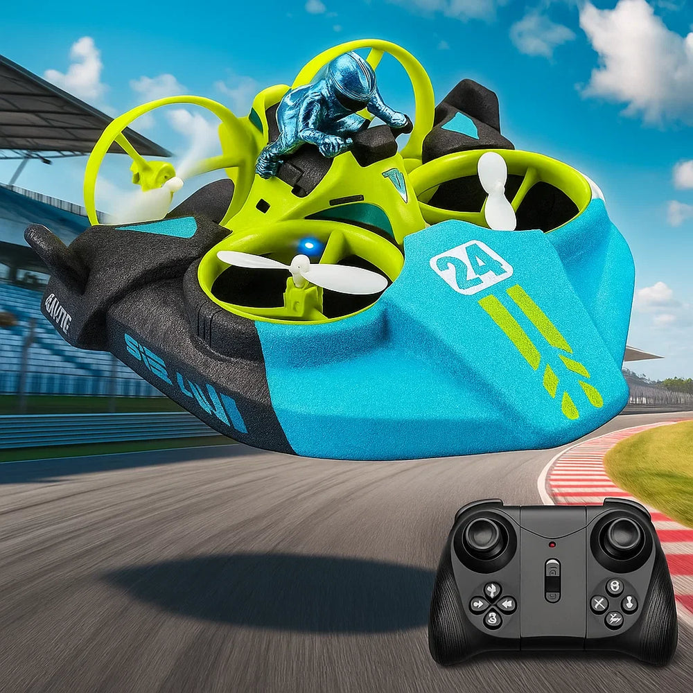 SkyRider – 360° Amfibie RC Drone Auto
