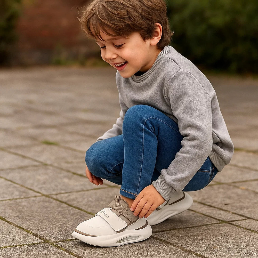Kinder Sneakers met Klittenband – Antislip & Comfortabel | Maat 21-30
