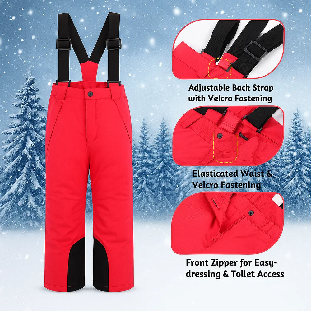 SummitGear Flexibele & Warme Skibroek voor Kinderen