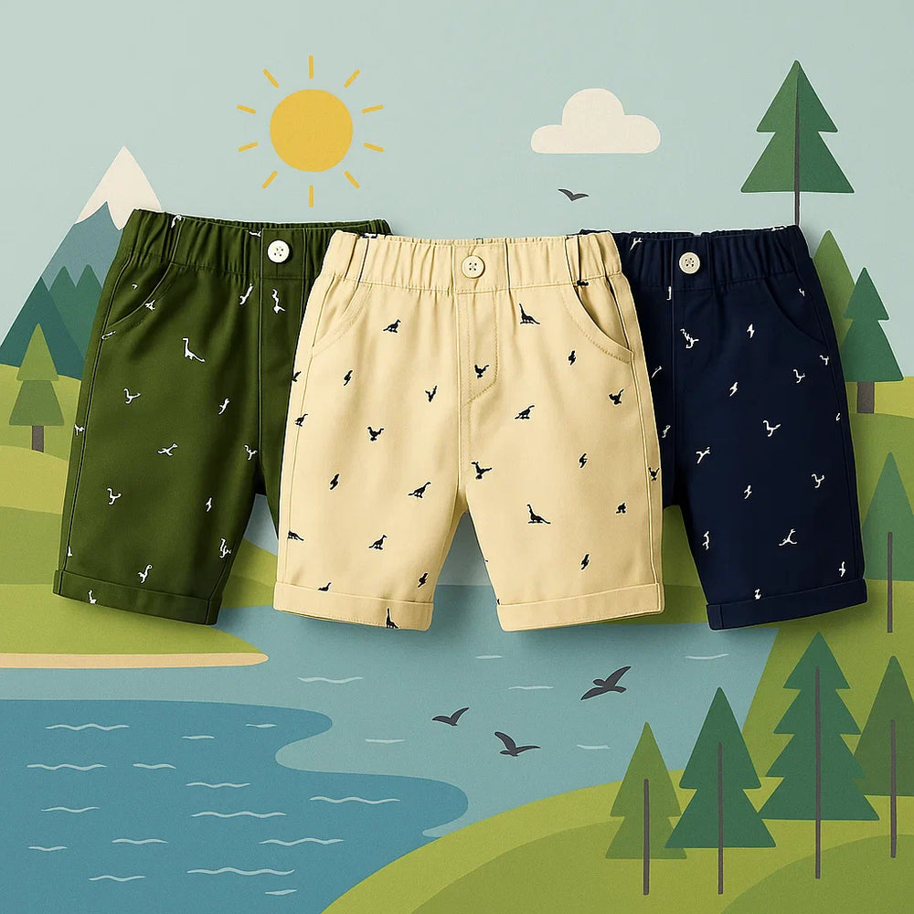 Kinder Zomershorts – Licht & Comfortabel met Speels Patroon | 2-7 jaar