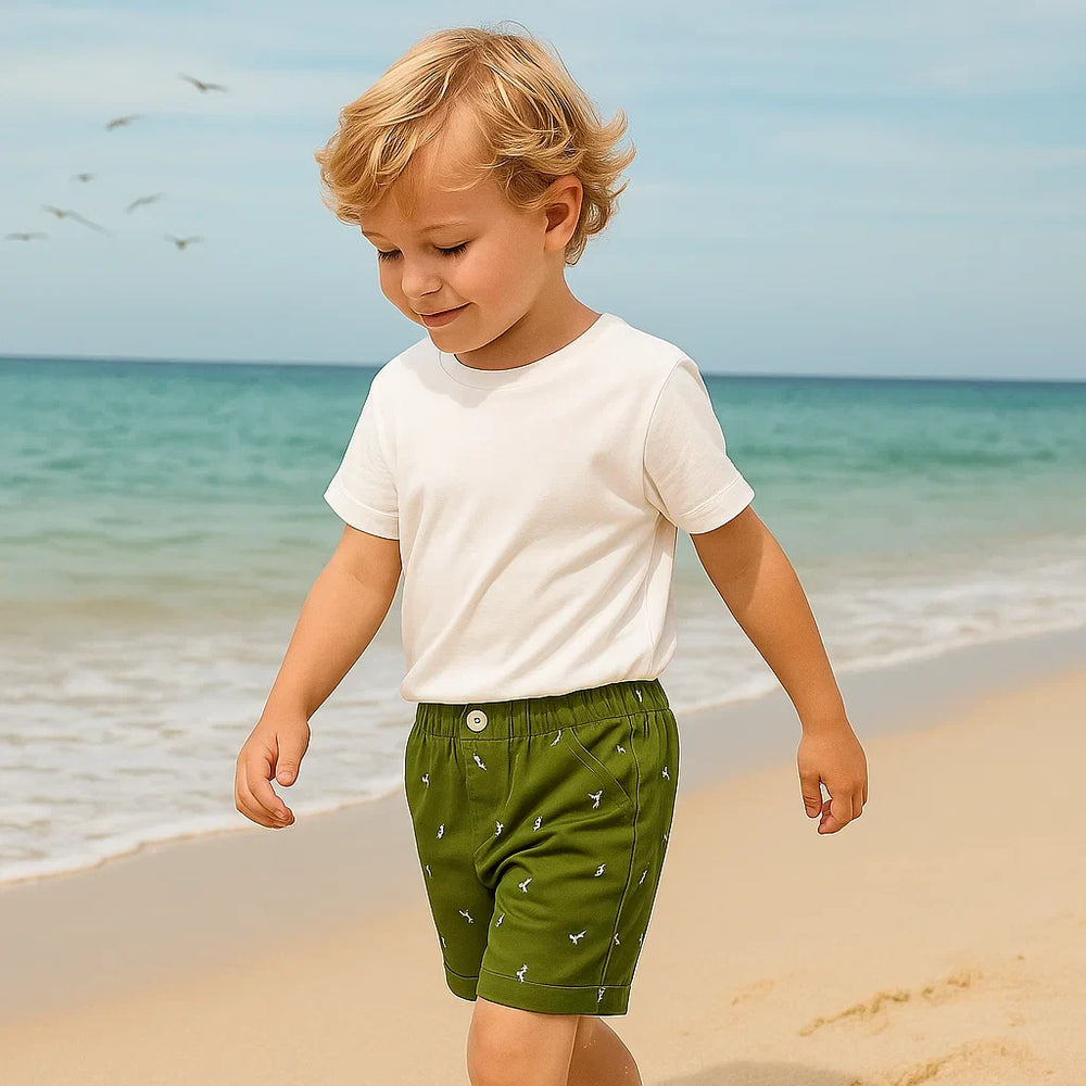 Kinder Zomershorts – Licht & Comfortabel met Speels Patroon | 2-7 jaar