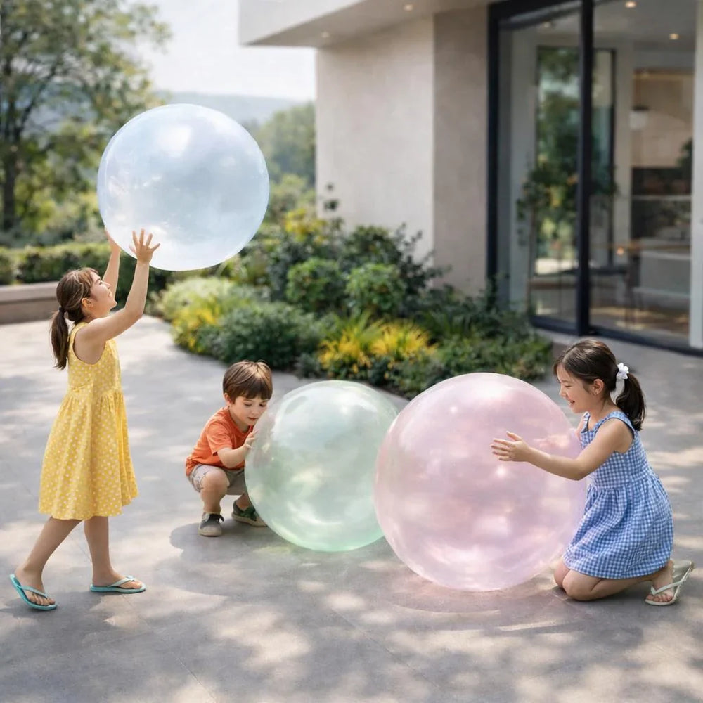Opblaasbare Speelbal XL – Flexibele Buitenbal voor Kinderen & Volwassenen