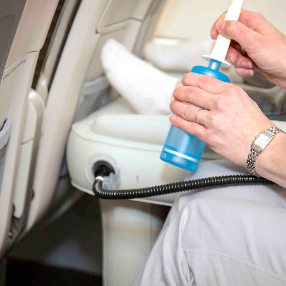 Kinder Reismatras – Opblaasbaar Luchtbed met Pomp | Comfortabel Slaapplekje voor Auto, Vliegtuig & Vakantie