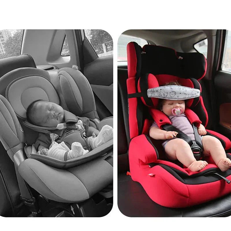 Autostoel Hoofdsteunband Baby – Slaapband Kinderwagen | 0-6 jr