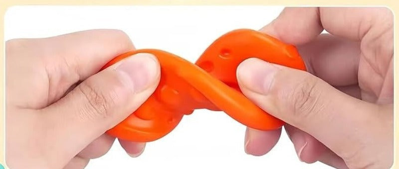 Sensorische fidgetstenen van siliconen – 6 of 12 stuks, wasbaar, voelbare textuur | friemelspeelgoed