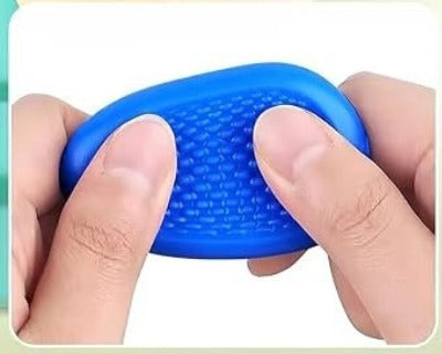 Sensorische fidgetstenen van siliconen – 6 of 12 stuks, wasbaar, voelbare textuur | friemelspeelgoed