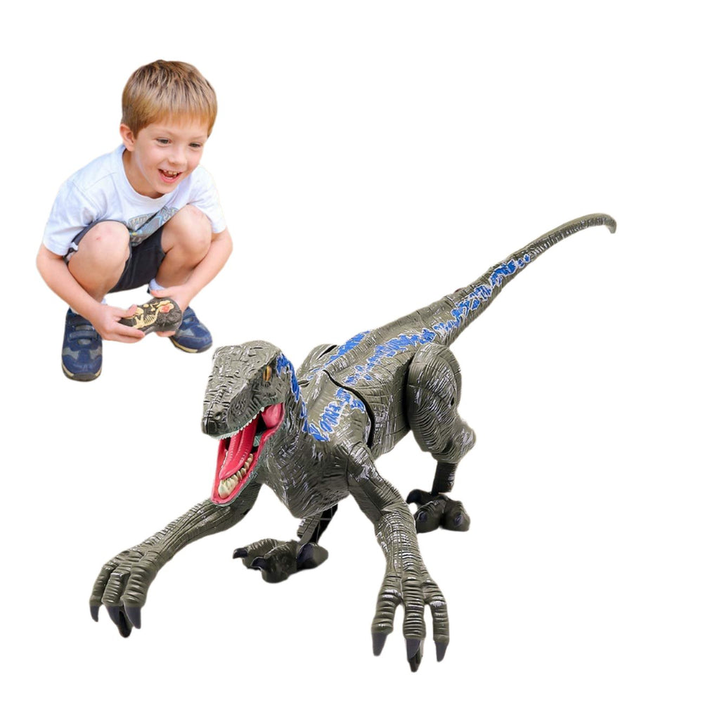 RC Dinosaurus Velociraptor – Realistisch Bewegend met Geluid & Afstandsbediening
