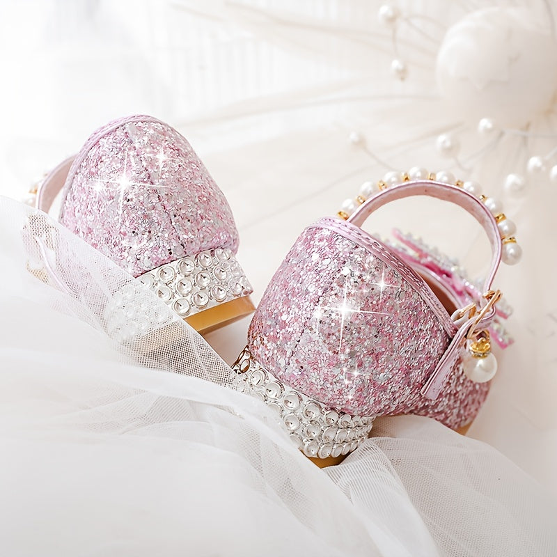 Glitter Meisjesschoenen – Antislip & Comfortabel