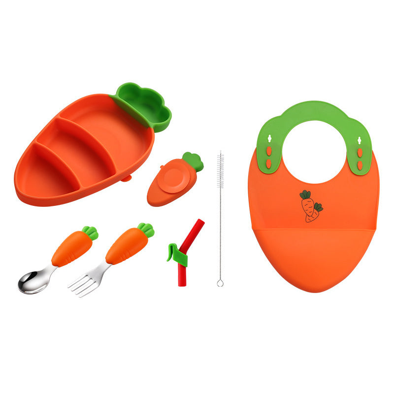 Baby Bord Zuignap – Siliconen Peuterbord met Vakjes