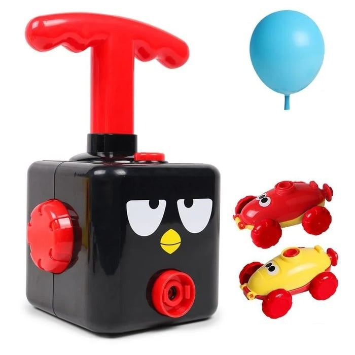TurboPop Luchtpompend Speelgoedauto – Educatief en Snel Speelgoed voor Kinderen 2+