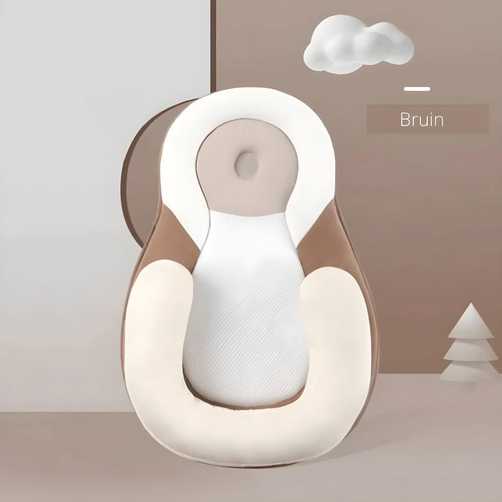 Ergonomisch Baby Slaapkussen – Ademend & Comfortabel (0–6 Maanden)