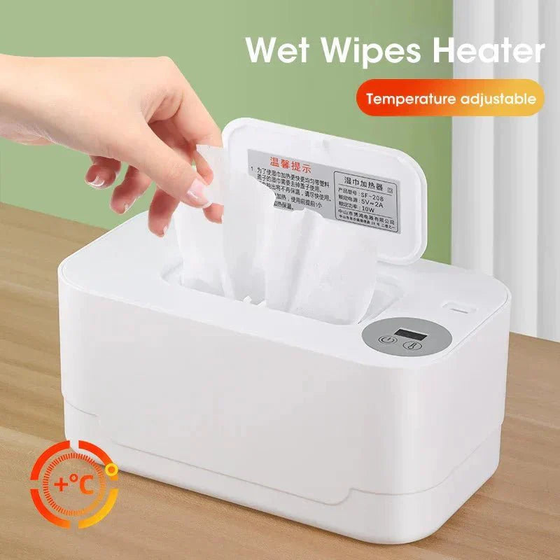 Billendoekjesverwarmer met LED Display – USB Doekjesverwarmer Baby
