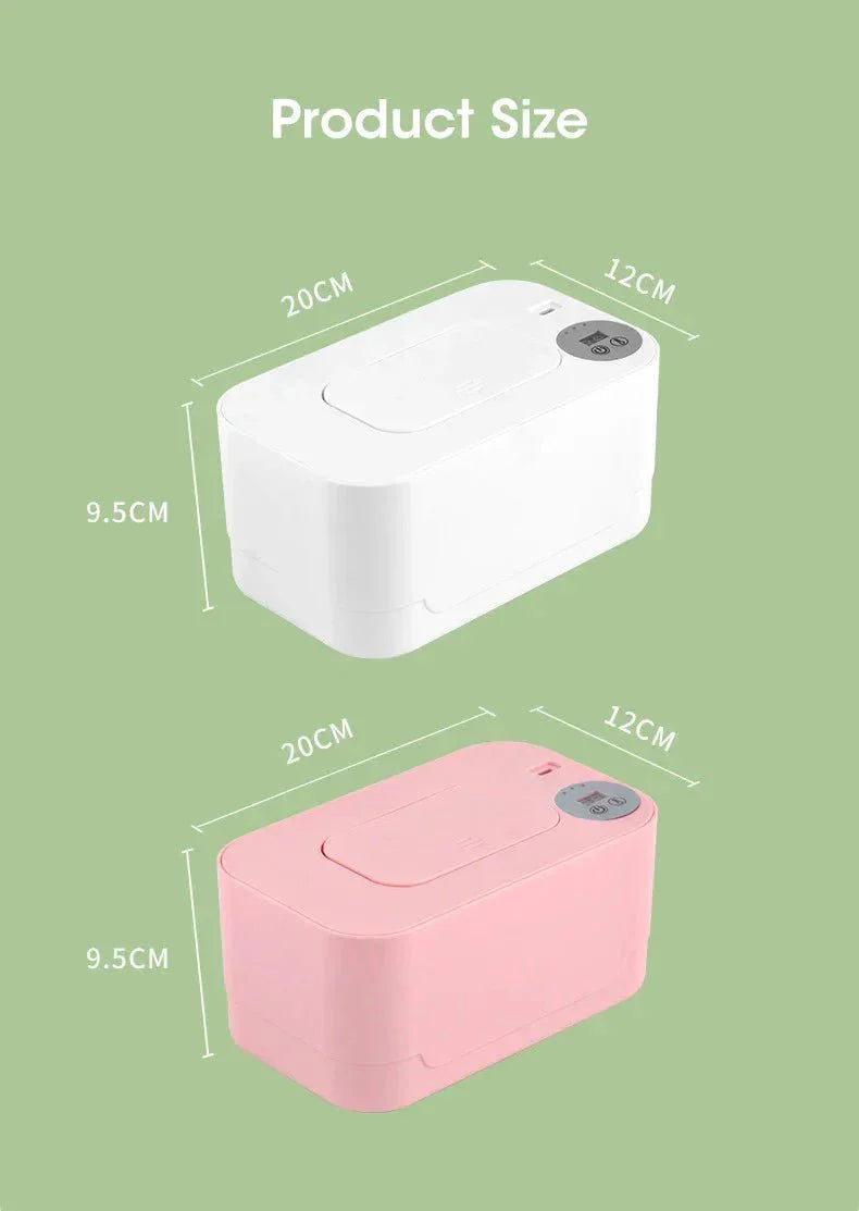 Billendoekjesverwarmer met LED Display – USB Doekjesverwarmer Baby