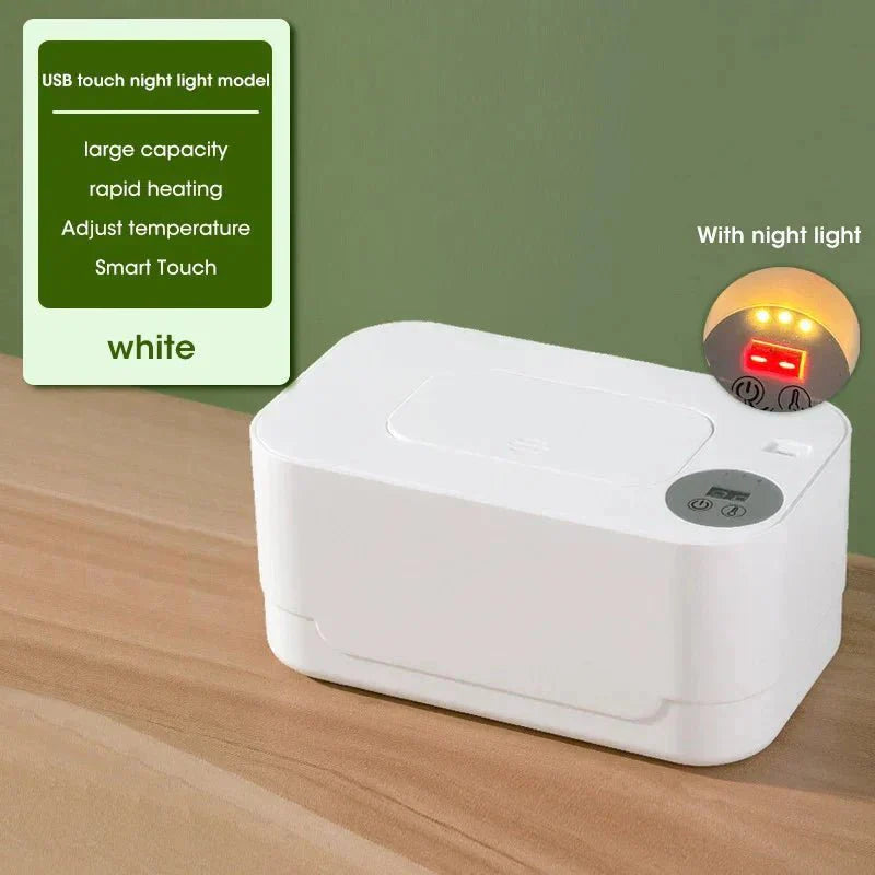 Billendoekjesverwarmer met LED Display – USB Doekjesverwarmer Baby