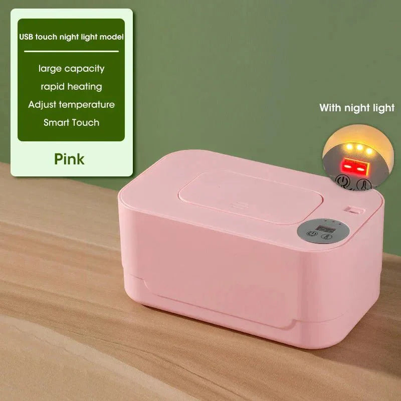 Billendoekjesverwarmer met LED Display – USB Doekjesverwarmer Baby