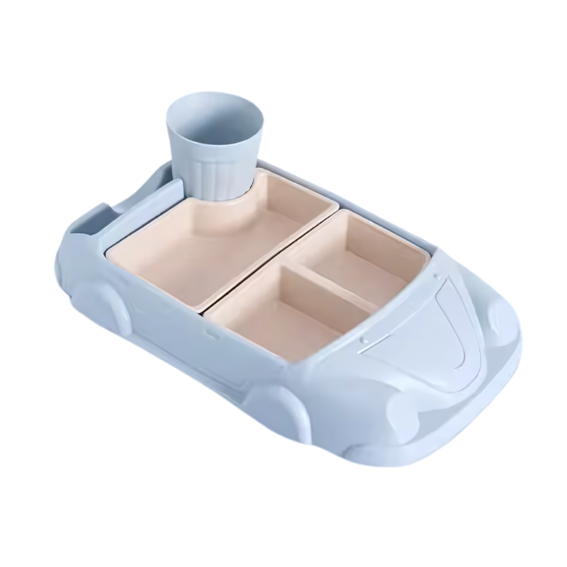 RaceBite Kinder Eetset – Duurzaam & Speels Servies voor Kinderen | Stimuleert Gezond Eetgedrag & Eetplezier aan Tafel
