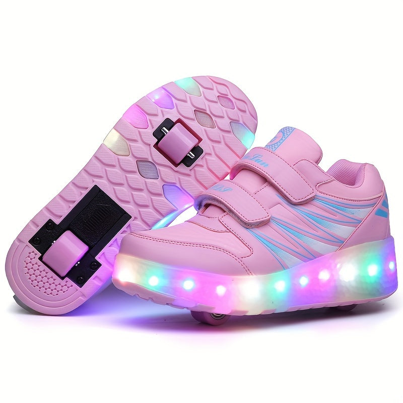 FlashRunners LED Roller Sneakers – Afneembare Wieltjes | Maat 26-35