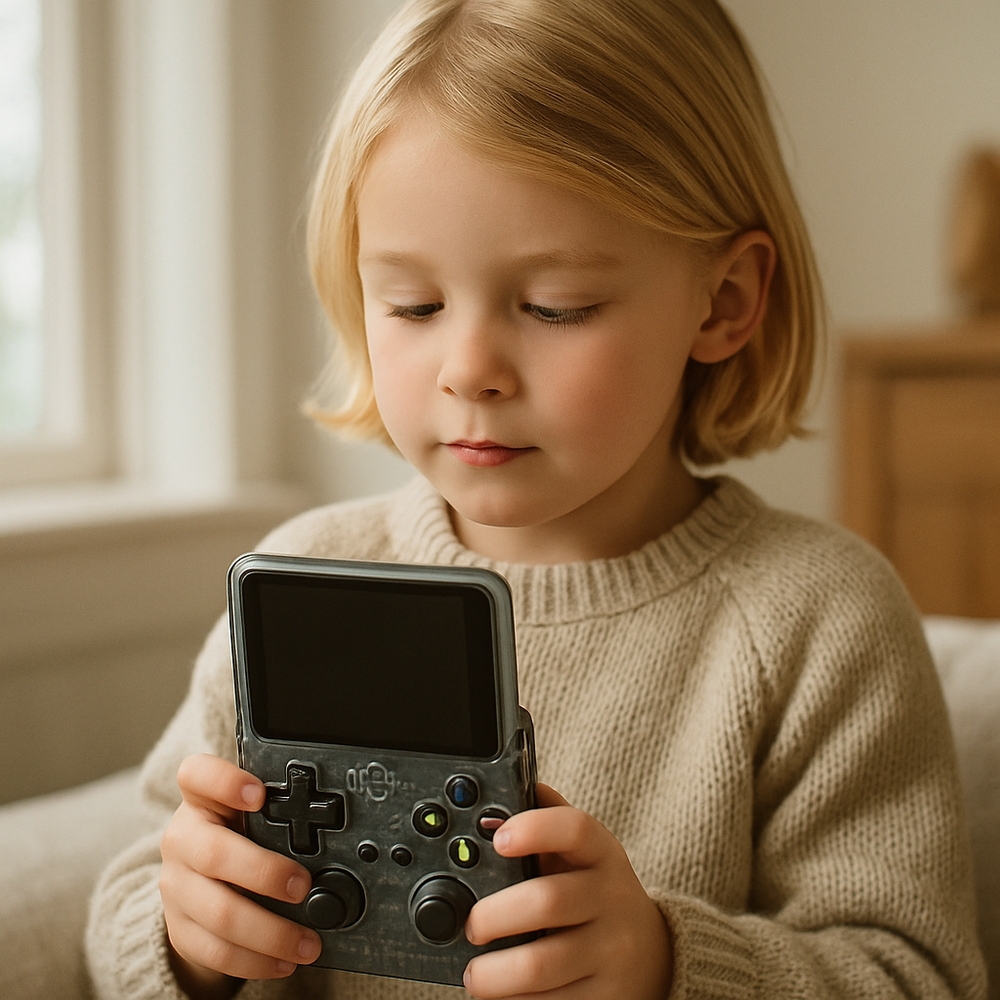 Retro Handheld Console met 25.000 Spellen – HD Scherm – Draagbare Spelcomputer