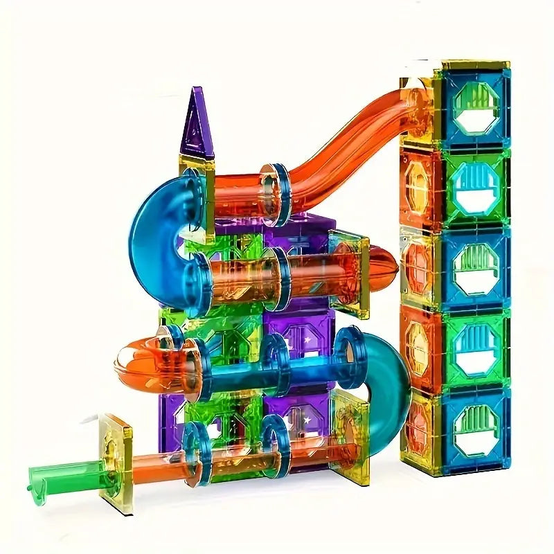 Magnetisch Bouwspeelgoed met LED – 69-delige STEM Bouwset Kinderen (3+)