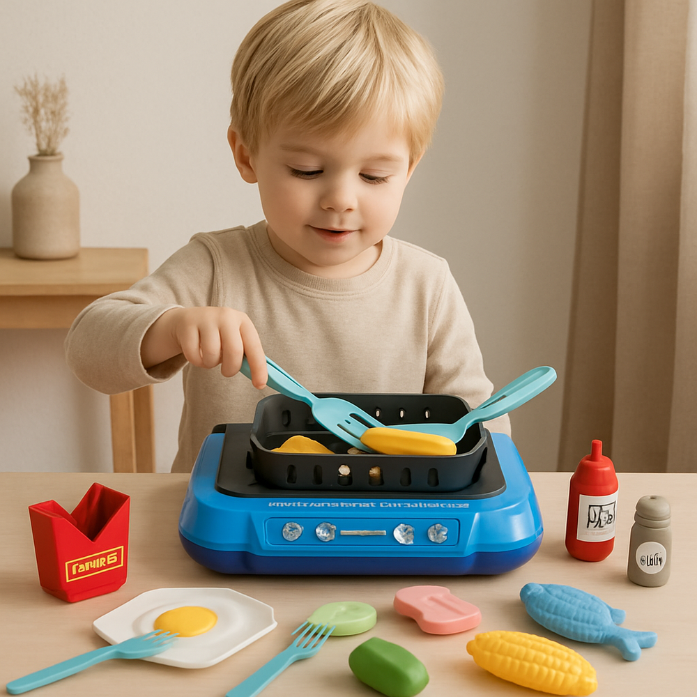 Educatieve Kinder Kookset – Leerzaam & Veilig Speelplezier voor Jonge Chefs