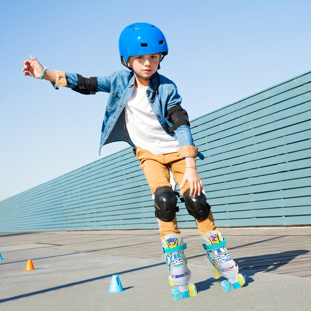 Verstelbare Rolschaatsen voor Kinderen – Glitter Design & Comfortabele Pasvorm