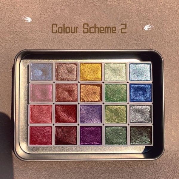 ColorCrafter Meerleurige Aquarelverf Set – Creatieve Waterverf Set