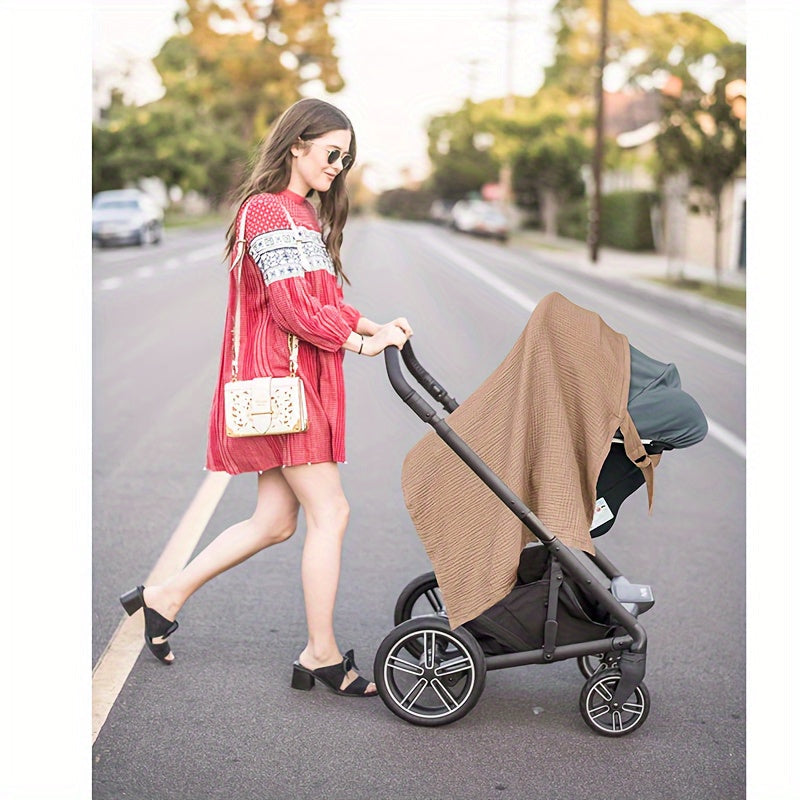 Ademend & Comfortabel Borstvoedingssjaal Katoen – Privacy & Stijl voor Nieuwe Mama’s | LunaCare
