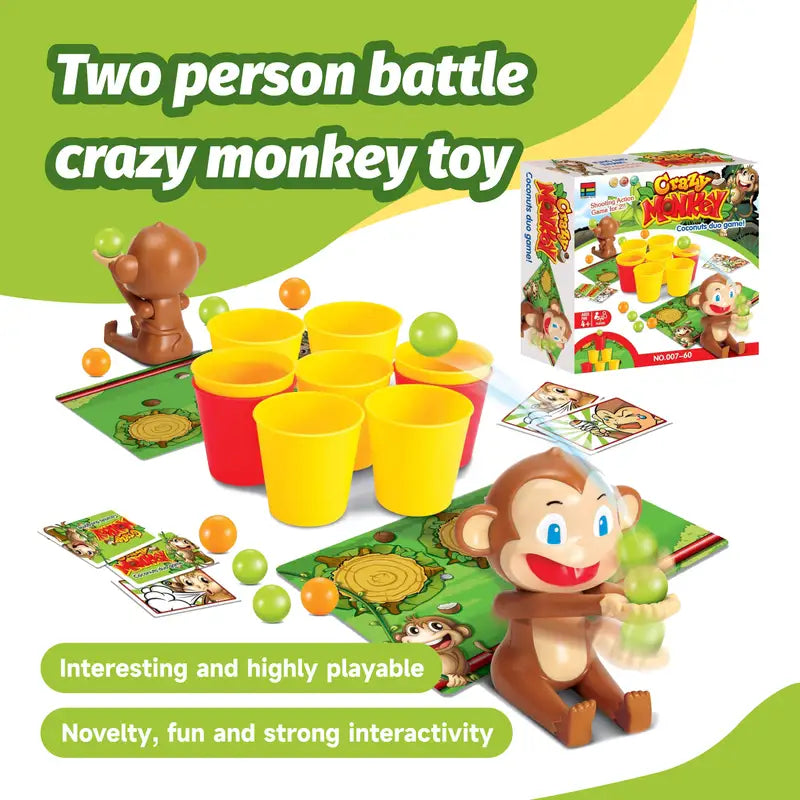 ChimpStrike Twee Speler Schietspel – Interactief Familie Bordspel