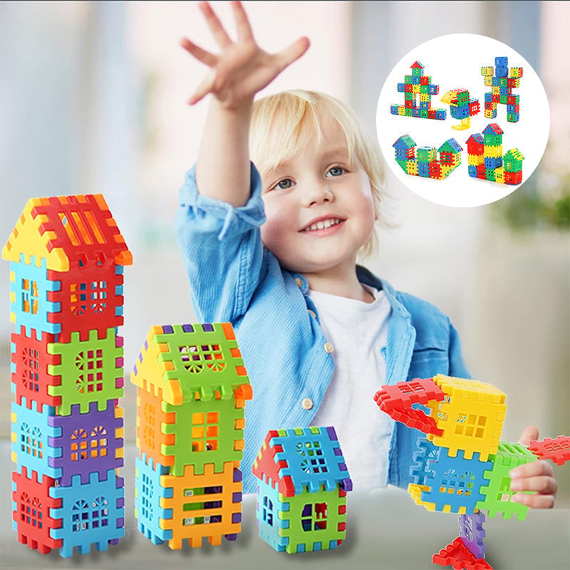 Grote Bouwstenen Set voor Kinderen – Educatieve Bouwblokken 50/100/160 Stuks