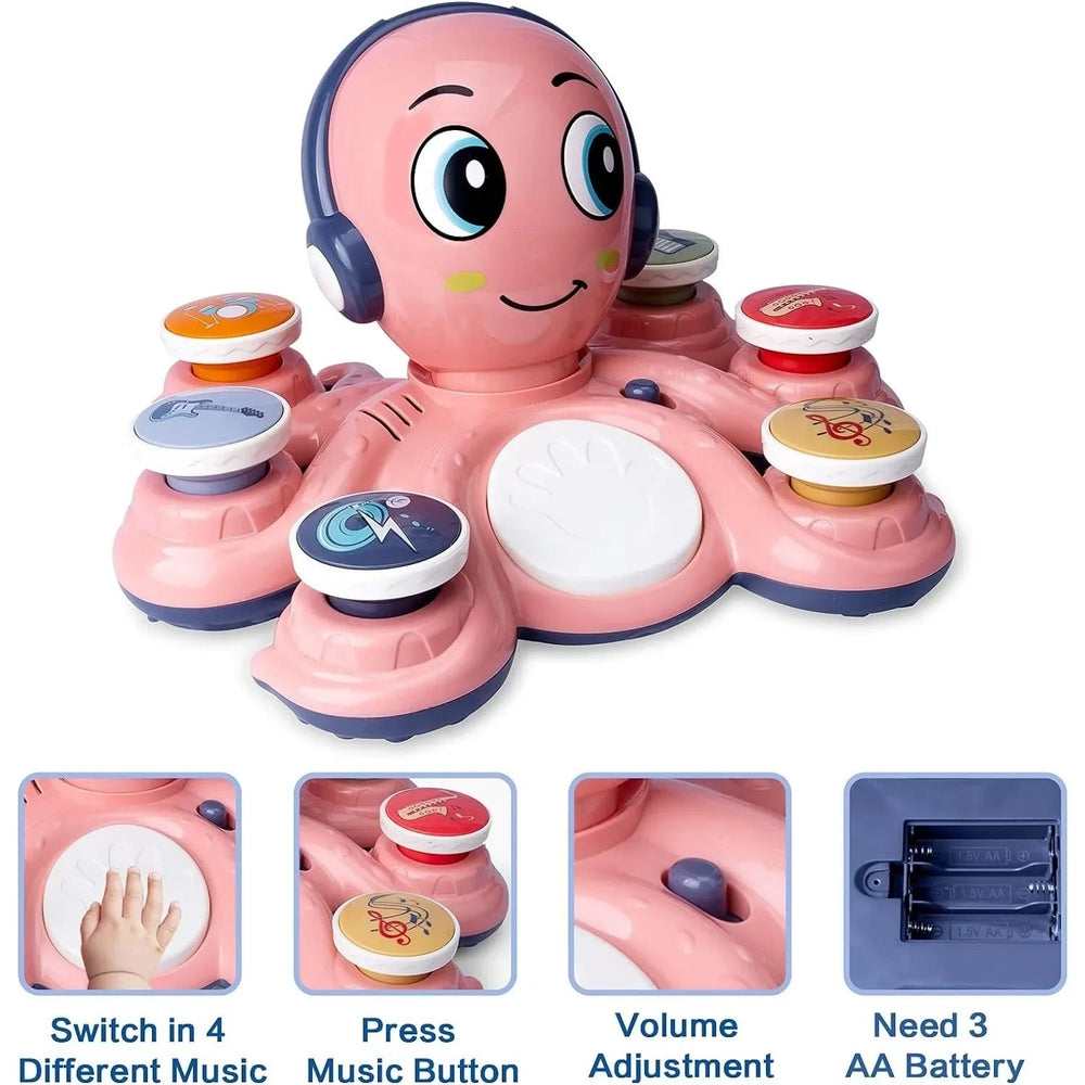 Musical Octo – Interactief Muzikaal Speelgoed voor Peuters | Educatief & Creatief