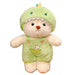 Pluche knuffelbeer 2-in-1 met afneembaar hoedje – zachte vulling, handwasbaar | teddybeer