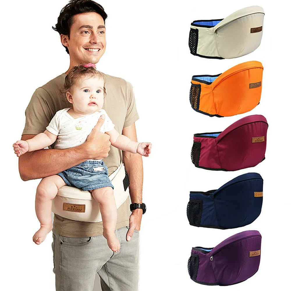 Ergonomische Heupdrager Baby – Comfortabele Draaghulp (3+ Maanden)