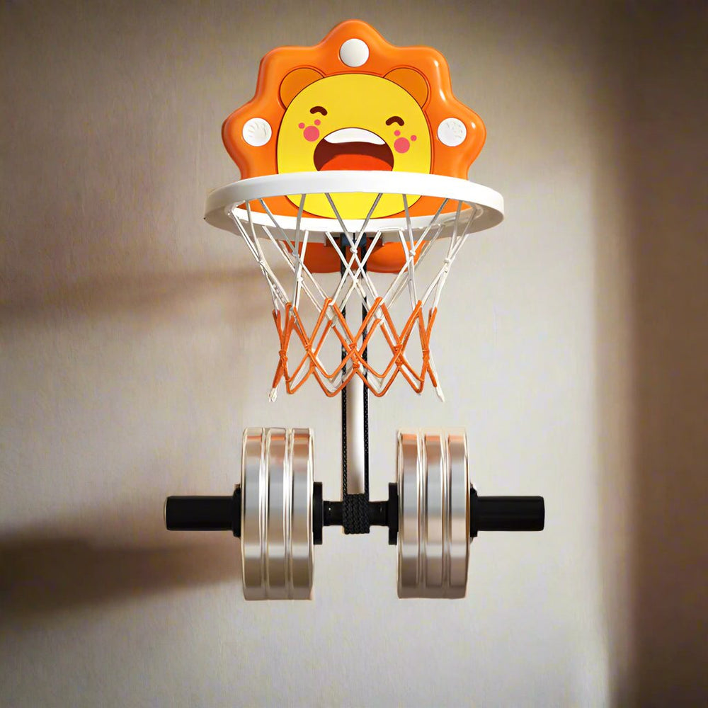 Mini Basketbalset voor Kinderen – Interactief & Actief Speelgoed voor Binnen en Buiten – Stimuleert Motoriek & Beweging – Vanaf 3 Jaar