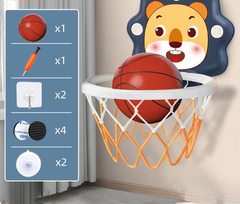 Mini Basketbalset voor Kinderen – Interactief & Actief Speelgoed voor Binnen en Buiten – Stimuleert Motoriek & Beweging – Vanaf 3 Jaar