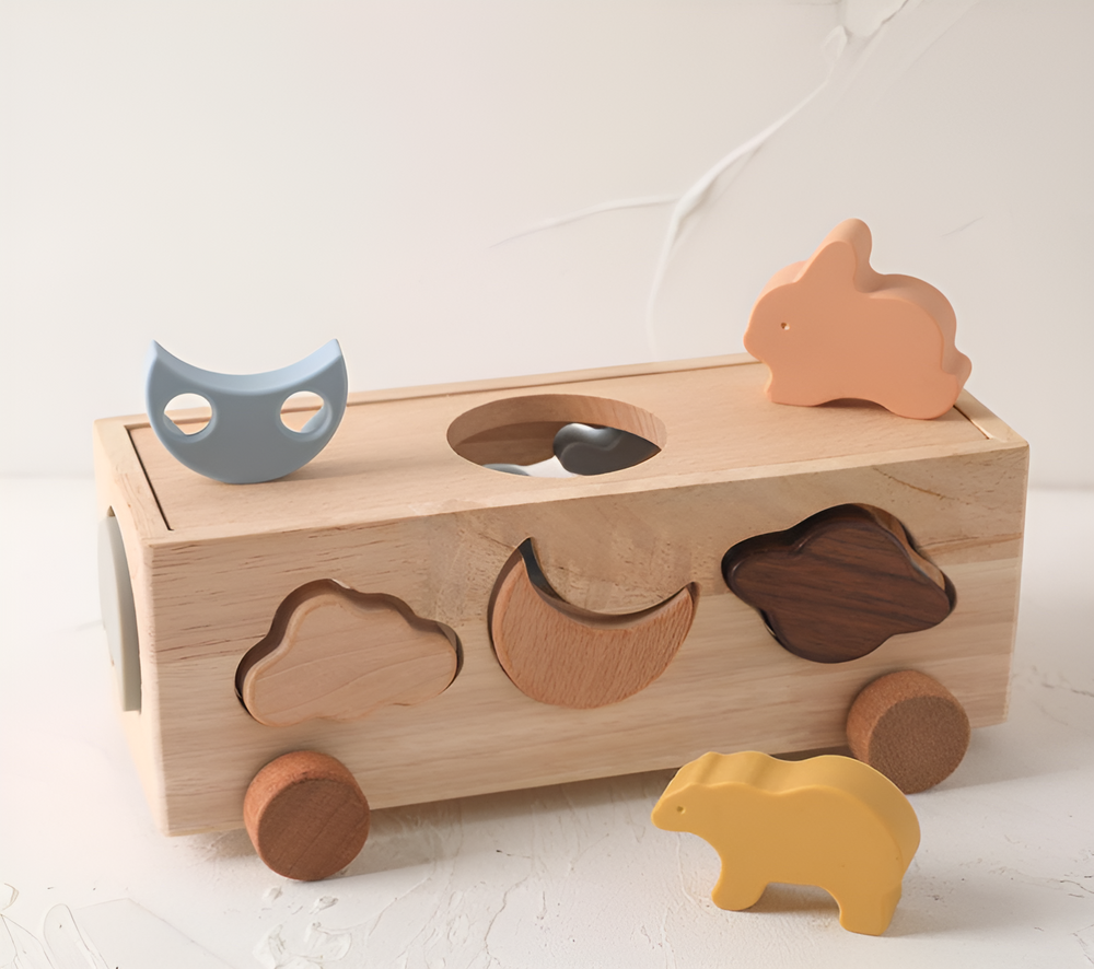 StackoFun Montessori Stapelset – Veilig en Educatief Speelgoed voor Baby’s